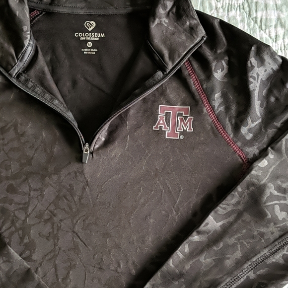 Black print Texas A&M pullover - Picture 2 of 3